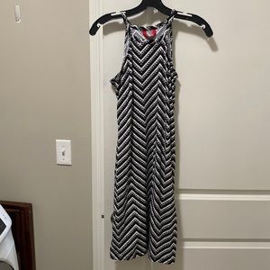 Black and White Bodycon Dress SZ Large
